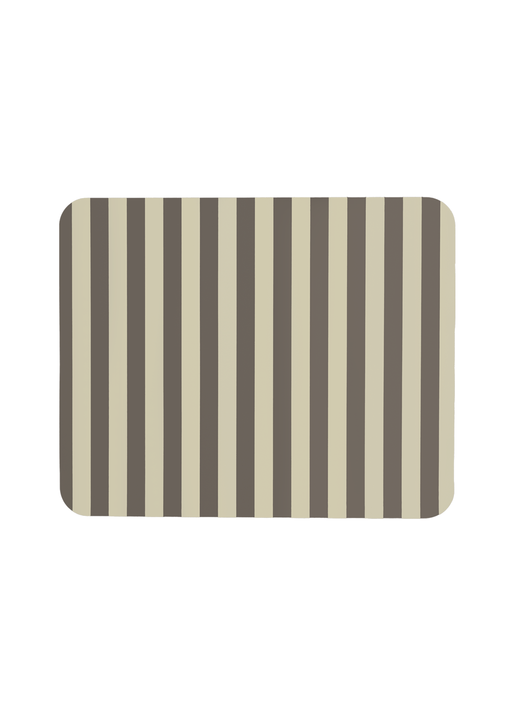 James Stripe Placemat (set of 4) in Brownstone