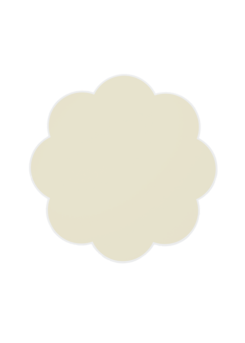 Sally Floral Placemat (set of 4) in Buttercream